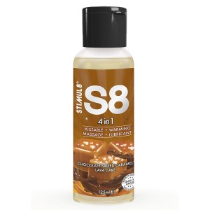 STIMUL8 - S8 LUBRIFIANT DESSERT 4 EN 1 CHOCOLAT ET CARAMEL SALÃ 125 ML